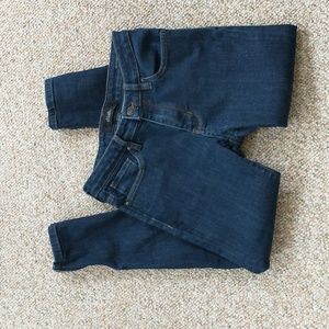 Dish Performance Denim  skinny crop with zippers W 26